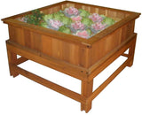 4'X4' 'Garden Box Kit - with legs (30" tall)