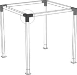 Linx Pergola Kit - 4X4 Lumber (includes lumber and hardware)