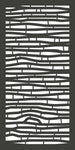 2'x 4' BAMBOO in Charcoal (4-Pack)