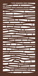 2'x 4' BAMBOO in Expresso (4-Pack)