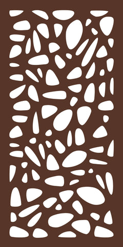 2'x 4' PEBBLES in Expresso (4-Pack)